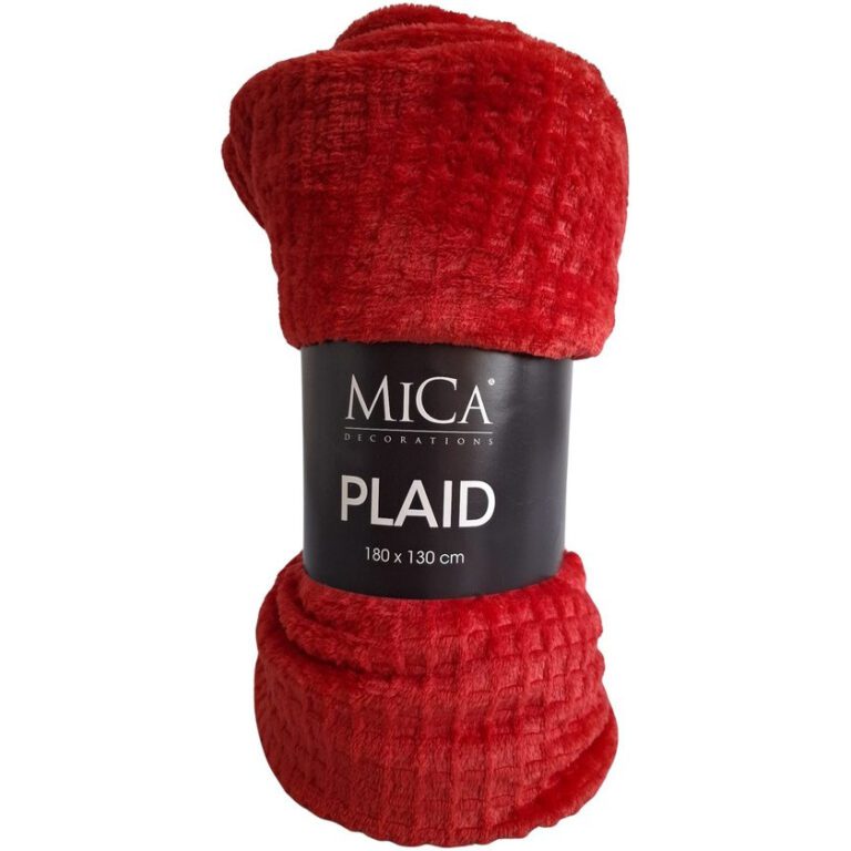 8720362298755 1 Mica Joanne Plaid Throw Red.jpg